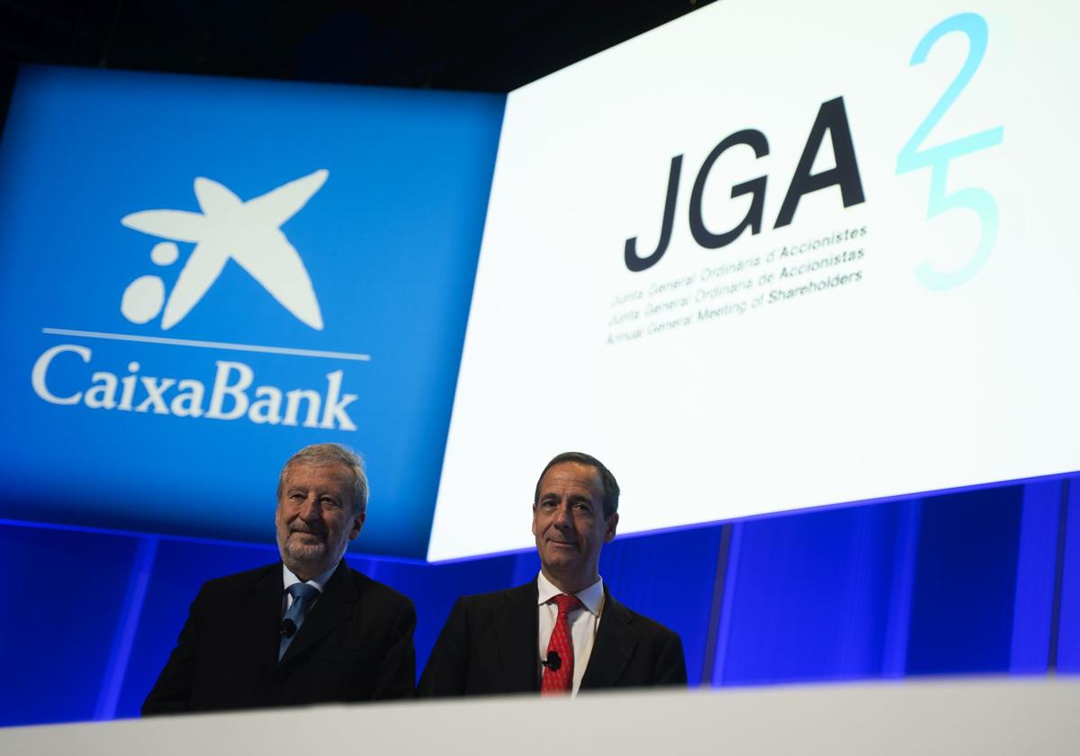 CaixaBank gana 1.470 millones hasta marzo, un 6,9% más en términos comparables