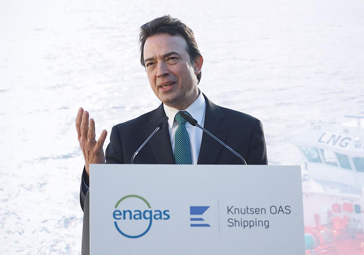 El consejero delegado de Enagás, Arturo Gonzalo.