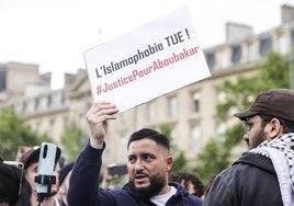 París acogió el fin de semana una manifestación contra los ataques islamófobos.