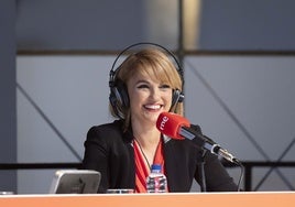 La periodista de radio, Lourdes Maldonado