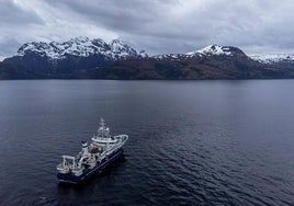 Imagen de la costa de Magallanes, donde se ha registrado el terremoto.