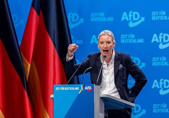 Alice Weidel, colíder de Alternativa para Alemania (AfD).