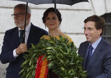 Ayuso compara la insurrección del pueblo madrileño el 2 de mayo con el «bochornoso apagón»