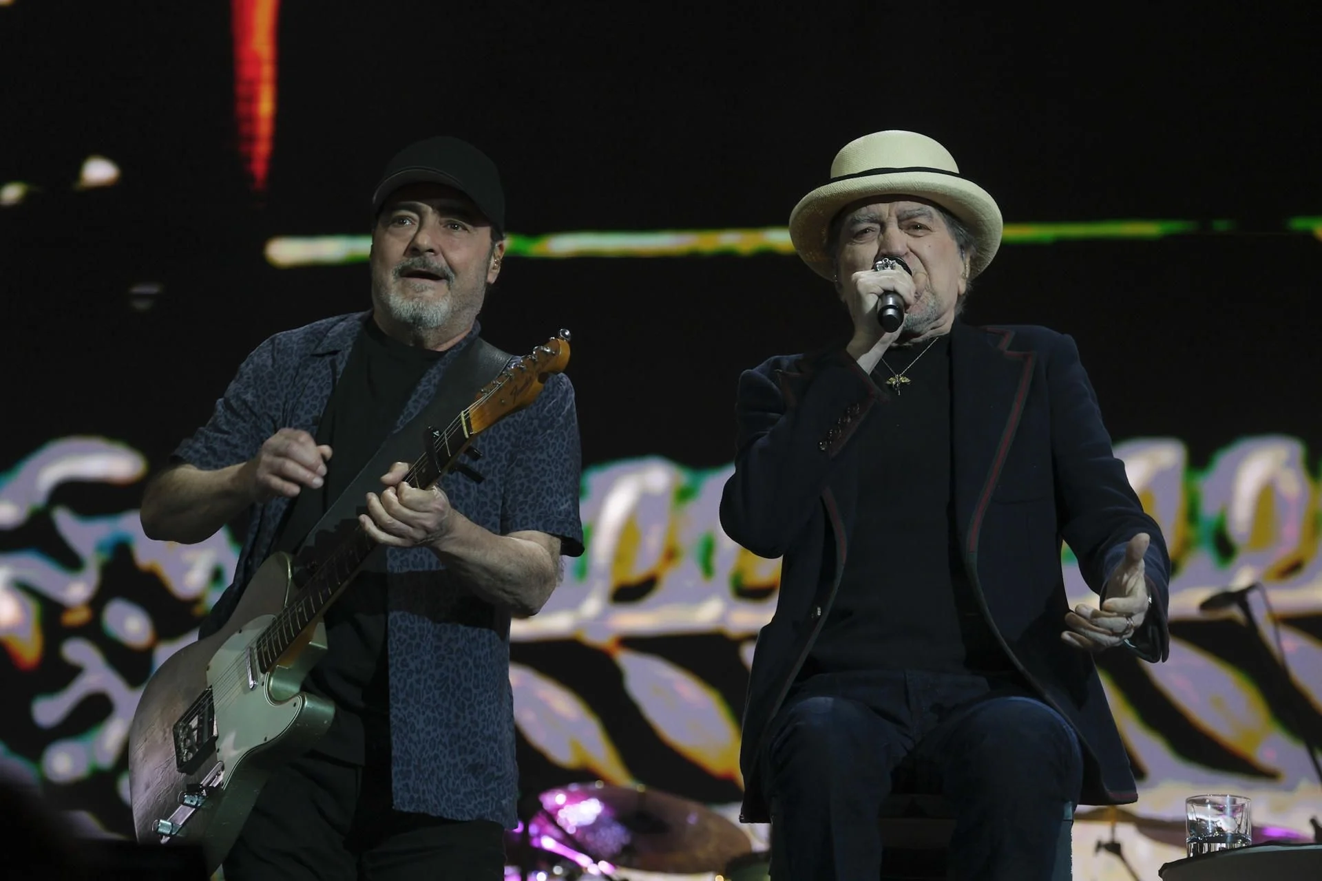 El cantante comenzó su gira en Gran Canaria.