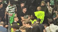 Los ultras del Sporting generan pánico y caos en la Final Four