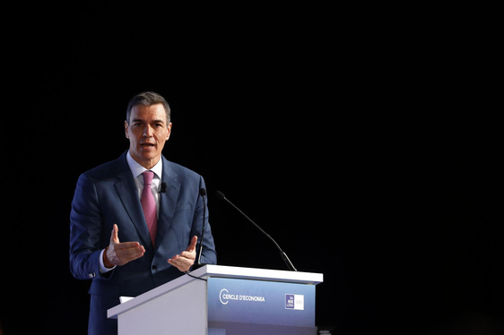 El presidente del Gobierno, Pedro Sánchez