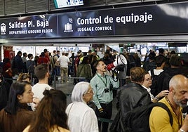 Las imágenes del colapso en Atocha por el robo de cable