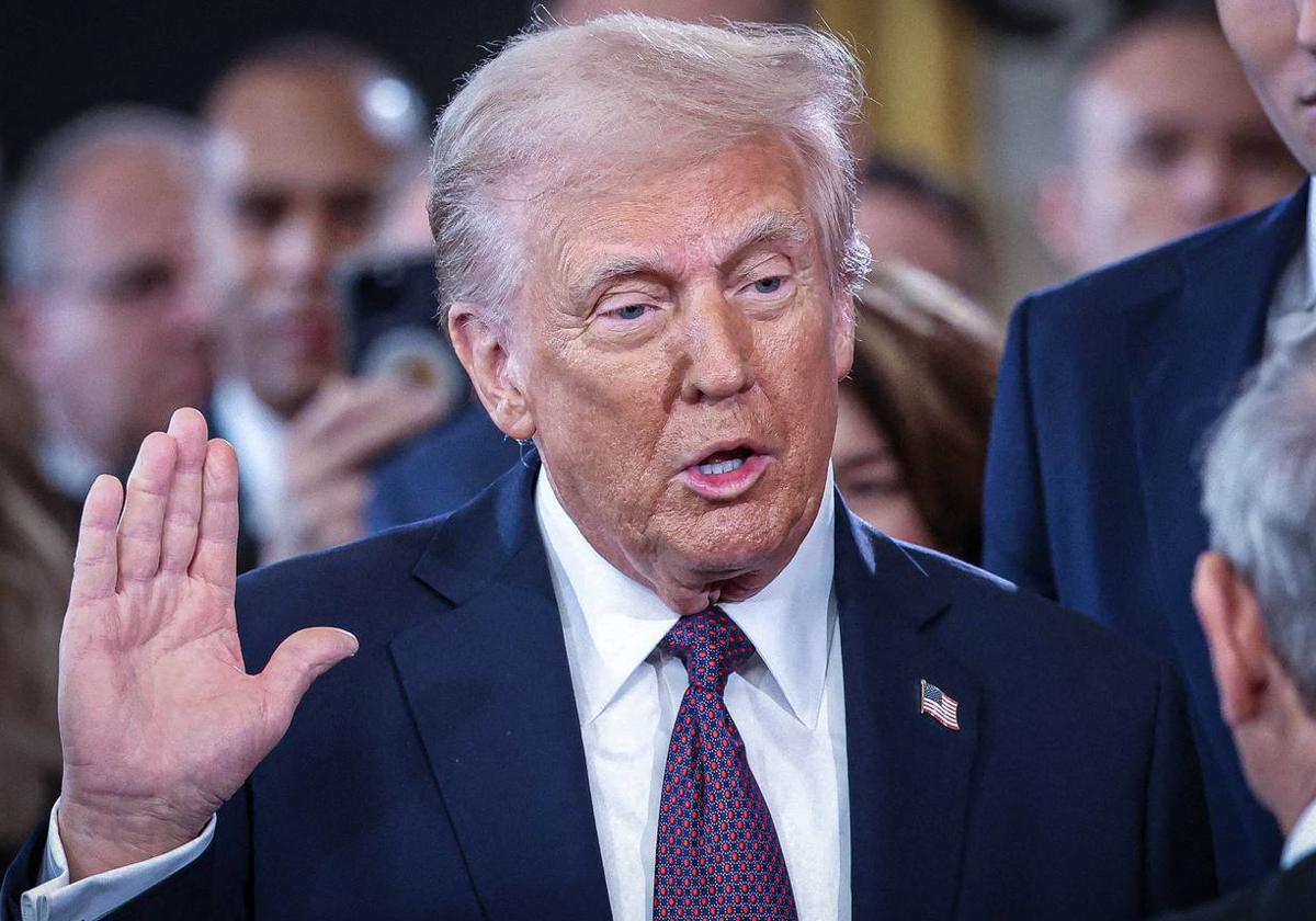 Donald Trump, «¿respeta usted la Constitución?»: «No lo sé»
