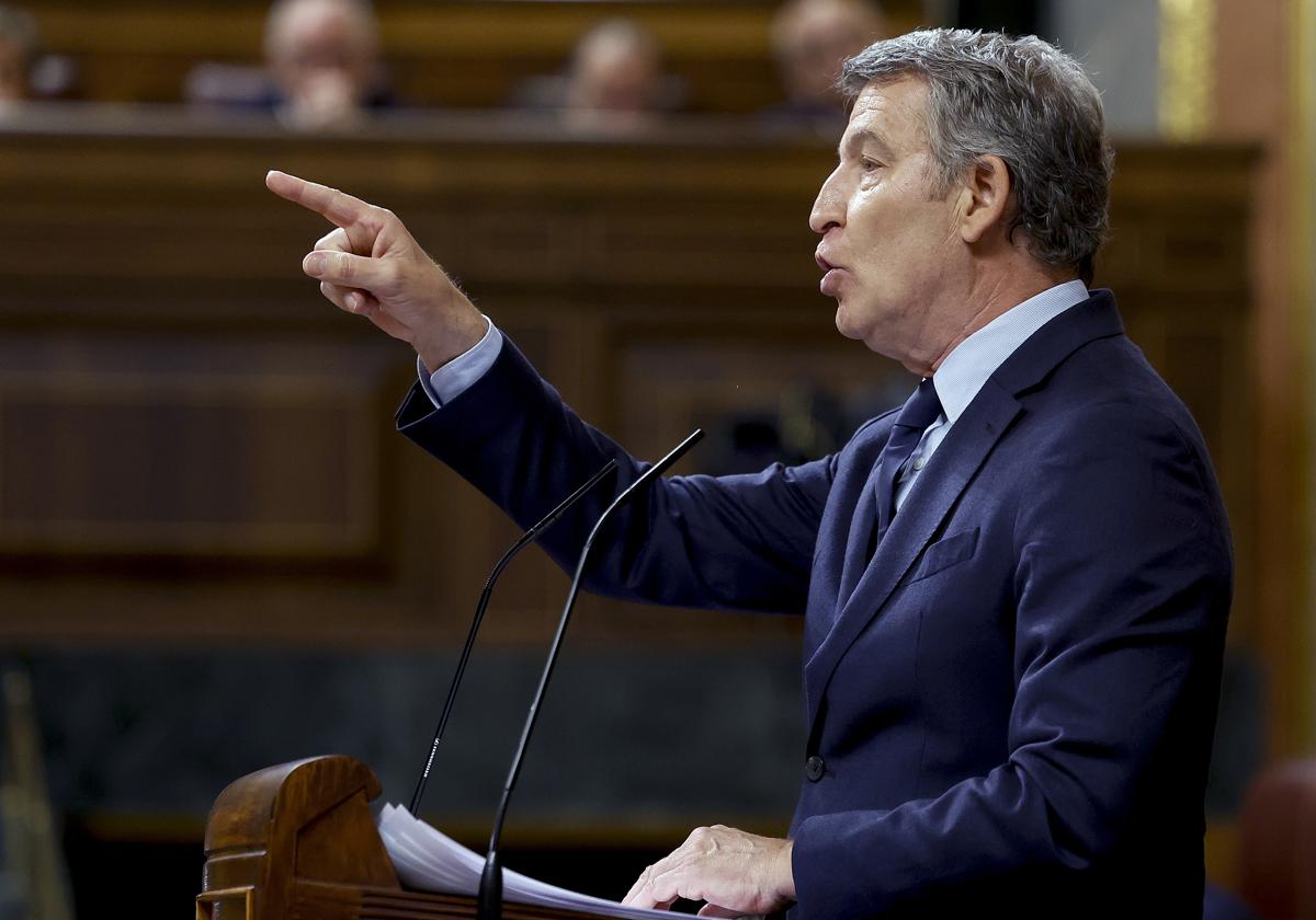 Feijóo exige dimisiones y resume la comparecencia de Sánchez: «Apagones y sermones»