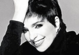 Liza Minnelli en una foto de su juventud.