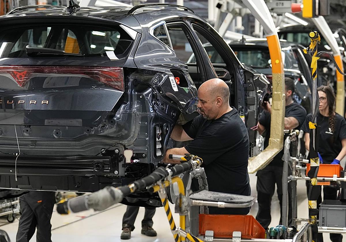 Fábrica de Seat en Martorell.