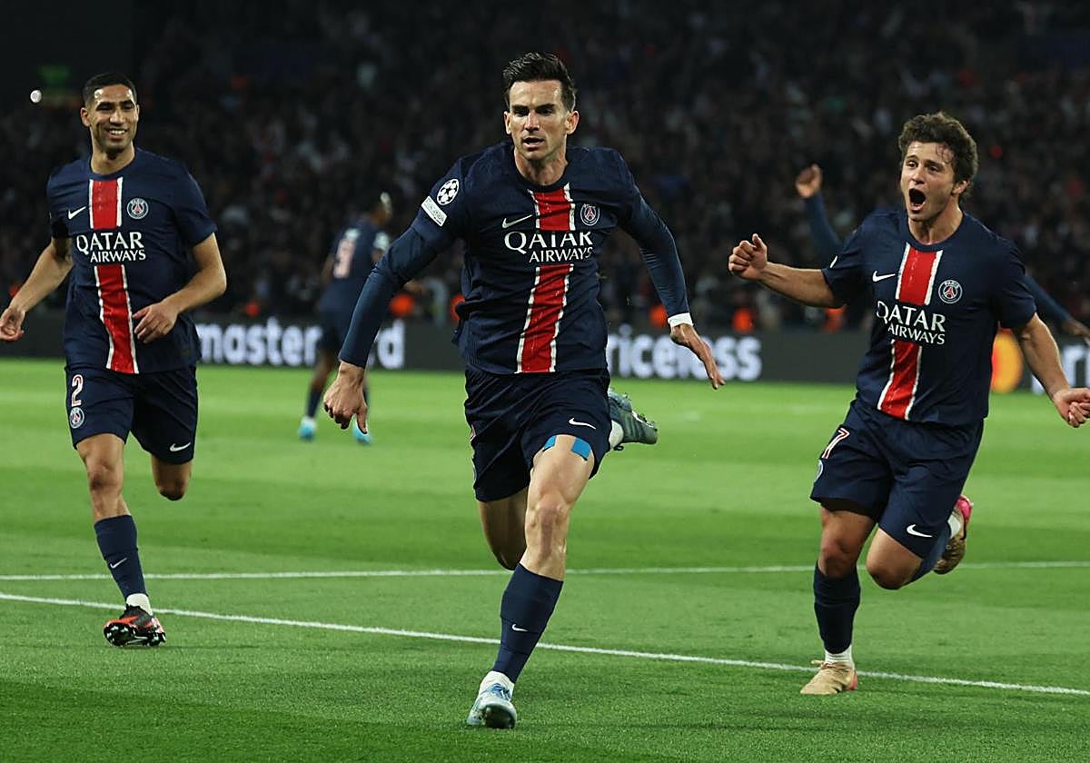 Fabián Ruiz, autor del gol que mostró el camino al PSG.