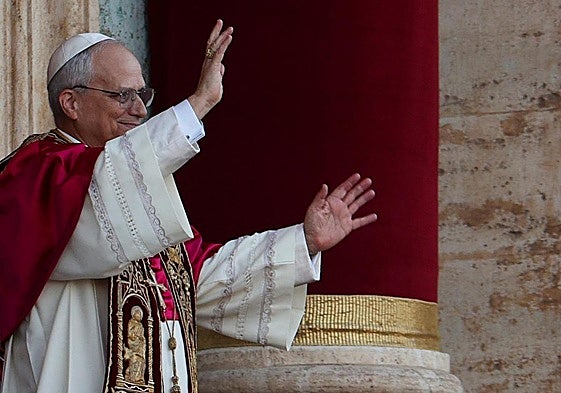 El discurso íntegro del Papa León XIV desde el balcón de San Pedro