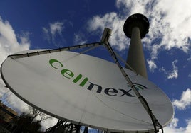 Antenas de Cellnex en Torrespaña.
