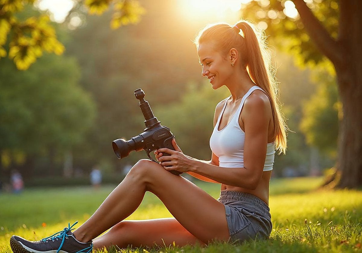 Adiós a los dolores musculares con estas pistolas de masaje