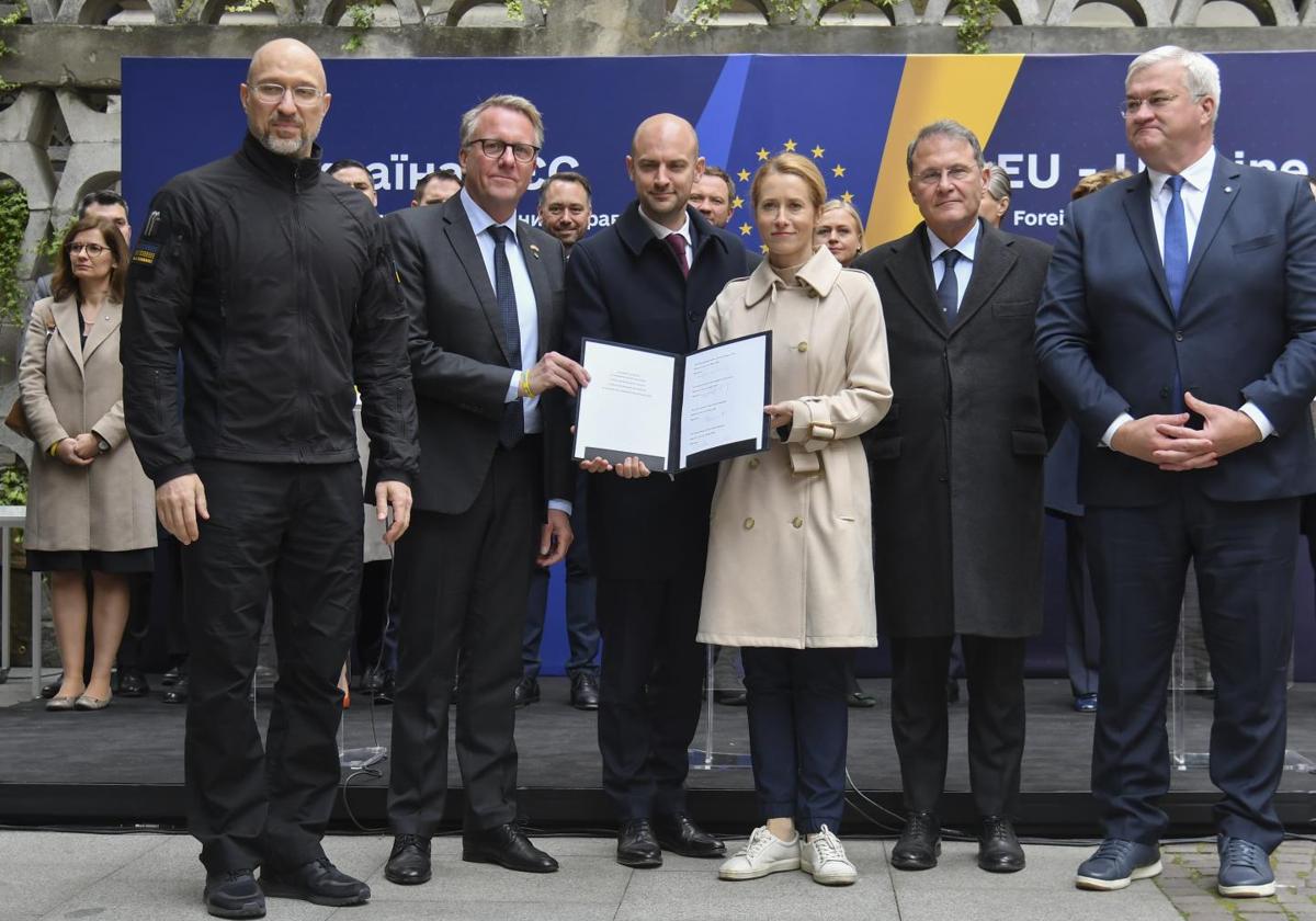 Ucrania y la UE firmaron este viernes la Declaración de Leópolis.