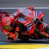 Marc Márquez va sobrado en Le Mans
