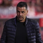 Míchel Sánchez, entrenador del Girona