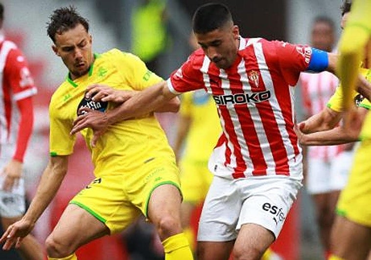 El Sporting rompe su mala racha y gana por la mínima al Deportivo