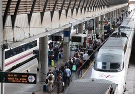 Una nueva incidencia provoca grandes retrasos en la línea de AVE entre Madrid y Andalucía