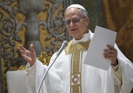 El papa León XIV.