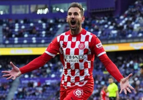 Stuani deja la permanencia del Girona casi asegurada con su gol en Valladolid