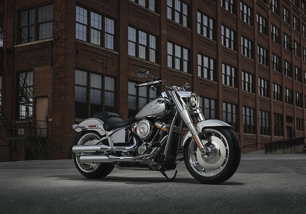Harley-Davidson Fat Boy Gray Ghost