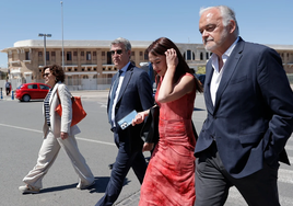 González Pons, en primer término, en la reciente reunión del PP europeo en Valencia
