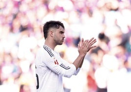 El jugador del Real Madrid Raúl Asencio.
