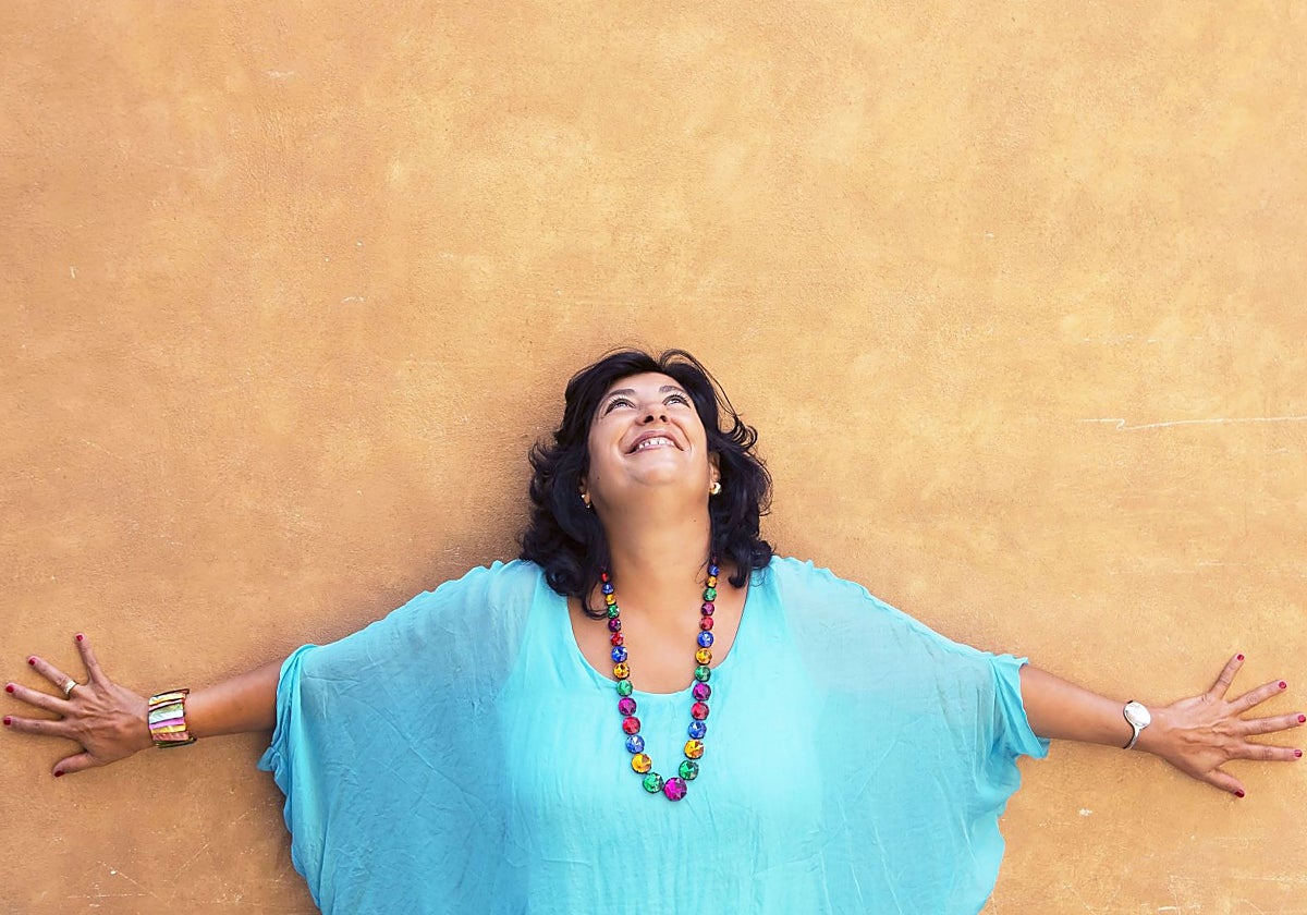 Almudena Grandes en la imagen utilizda para el cartel del documental que llega este viernes a los cines.