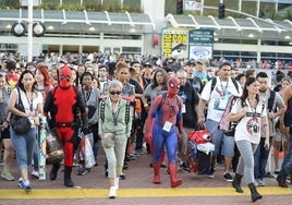 Asistentes a la última San Diego Comic-Con en California.