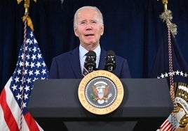 El expresidente estadounidense Joe Biden, en una imagen de archivo.