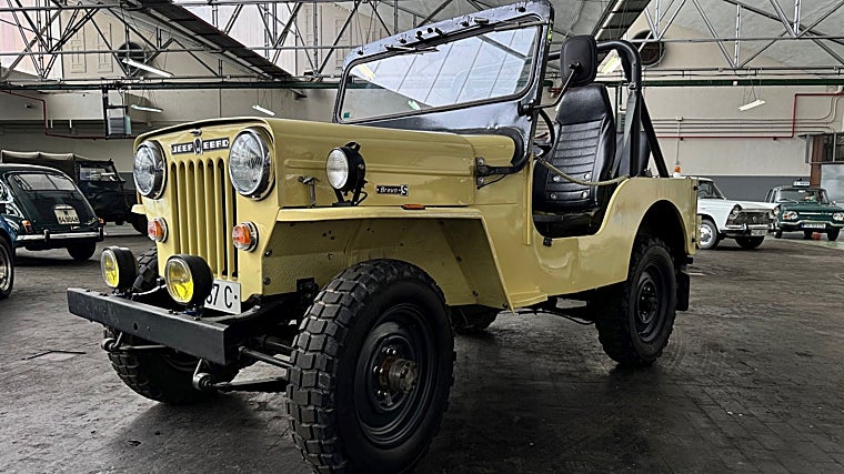 Un Jeep Ebro hecho en España.