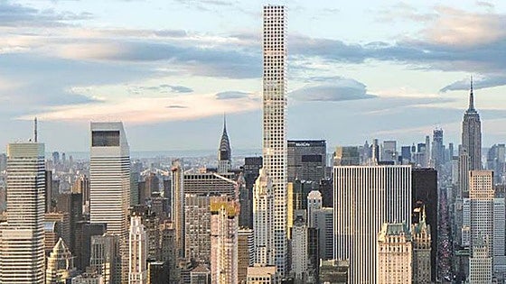 Un famoso rascacielos de Nueva York se agrieta