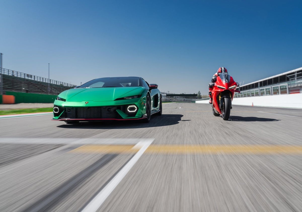 Lamborghini temerario frente a ducati panigale v4: un duelo entre italianos | las provincias