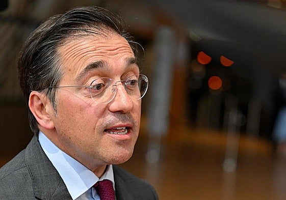 El ministro de Asuntos Exteriores, José Manuel Albares.