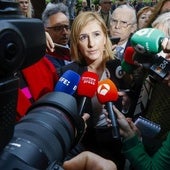 Pradas, a su llegada a la Ciudad de la Justicia para declarar en la dana.
