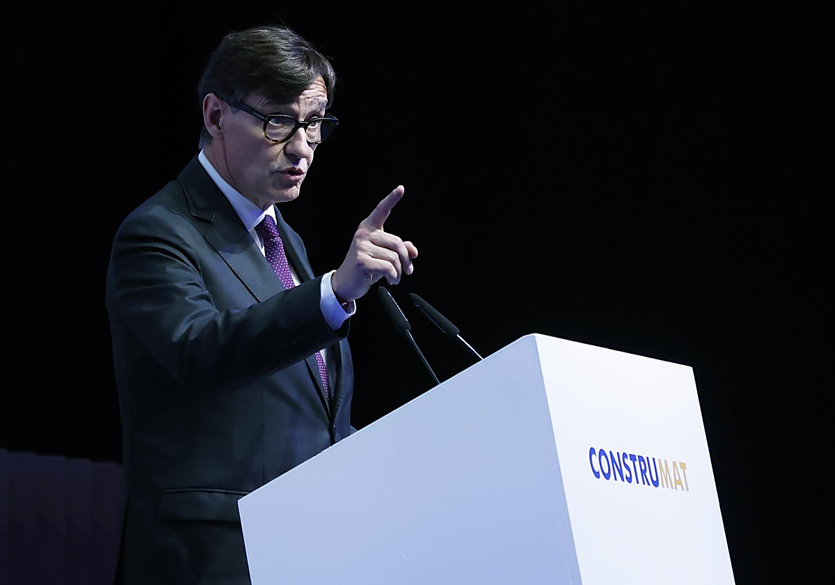 El presidente de la Generalitat, Salvador Illa