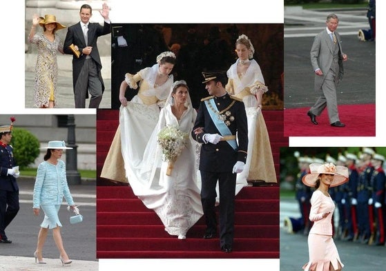 21 aniversario de la boda de Felipe y Letizia: los 'looks' más llamativos
