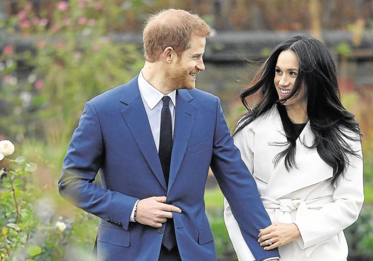 Los duques de Sussex.