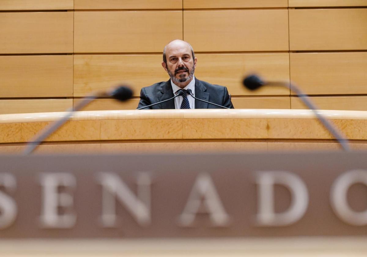 El presidente del Senado, Pedro Rollán.