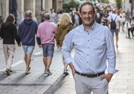 Fernando Saénz, heladero.