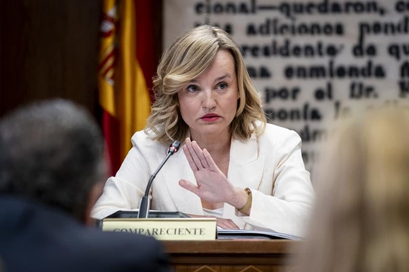 La ministra de Educación y portavoz del Gobierno, Pilar Alegría.
