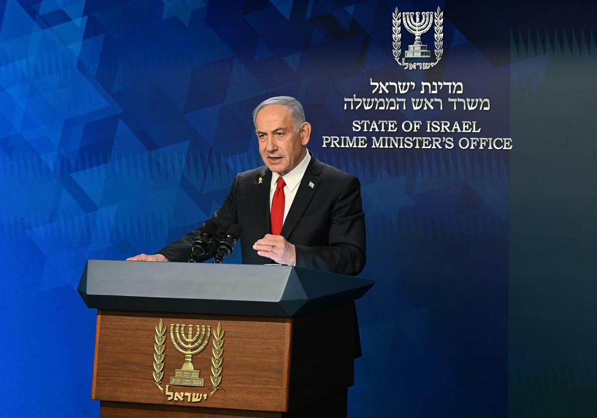 Benjamin Netanyahu, primer ministro de Israel.