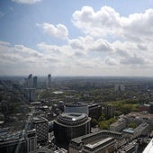 Vista aérea de Londres.