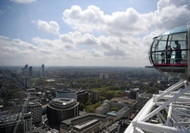 Vista aérea de Londres.