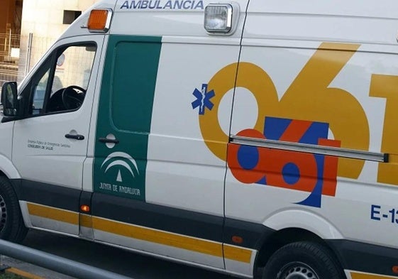 Imagen de una ambulancia.