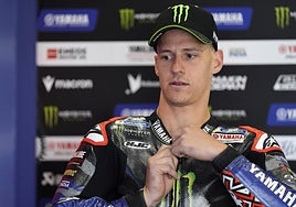 Fabio Quartararo partirá en cabeza en la carrera de MotoGP de Silverstone.