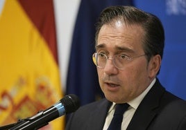 El minsitro de Asuntos Exteriores, José Manuel Albares.