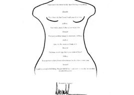 El dibujo sexy con forma de mujer con el que Trump felicitó a Epstein y negó haber mandado